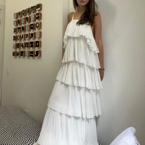 L’IDÉE Tiered Ruffle Maxi Dress - Picture 2 of 4
